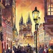 Prague Old Town Squere Poster