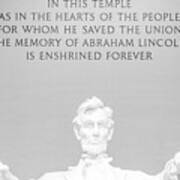 President Lincoln Poster