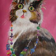 Pretty Cat Poster