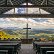 Pretty Place Chapel - Blue Ridge Mountains Sc Poster