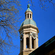 Princeton University Nassau Hall Bell Tower Poster