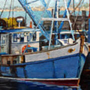 Provinctown Fishing Boats Poster