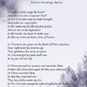 Psalm 18- Pg 4 Poster