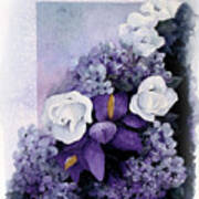 Purple Elegance Poster