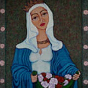 Queen St Isabel - The Miracle Of The Roses Poster