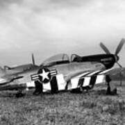 Quick Silver P-51 Mustang Poster