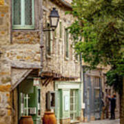 Quiet Street In A Fortress Poster