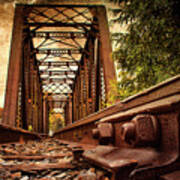 Railroad Bridge Poster