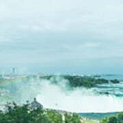 Rainbow Over Niagara Falls Poster