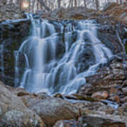 Ramapo Reservation Waterfall Perspective One Poster