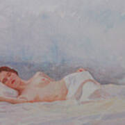 Reclining Nude 3 Poster
