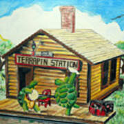 Recreation Of Terrapin Station Album Cover By The Grateful Dead Poster