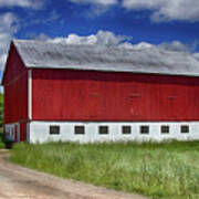 Red Barn Poster