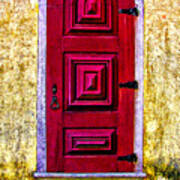 Red Door Poster