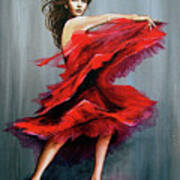 Red Dress Poster