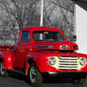 Red Ford Poster