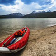 Redfish Lake Stanley Idaho Poster