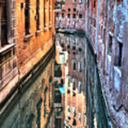 Reflections Venice Italy Poster