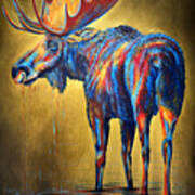 Regal Moose Poster