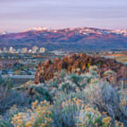 Reno Nevada Spring Sunrise Poster