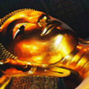 Resting Thai Buddha Poster