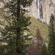 Ribbon Fall Yosemite California Poster