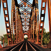 Richmond Brazos River Bridge Poster