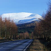 The Road To Aonach Mor - Lochaber - Scotland Poster