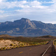 Road To Guadalupe Peak Poster