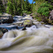 Roaring Colorado Ouzel Creek Poster