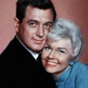 Rock Hudson And Doris Day Poster