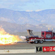 Rocket Truck Poster