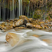 Rocky Stream Poster