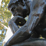 Rodin's The Thinker Poster