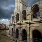 Roman Colosseum In Arles, France Poster