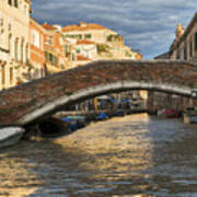 Romantic Venice Poster