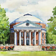 Rotunda At The University Of Virginia Poster