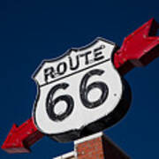 Route 66 Sign Poster