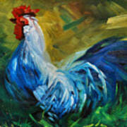 Rowdy Rooster Poster