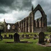 Ruins Of Bolton Abbey Poster