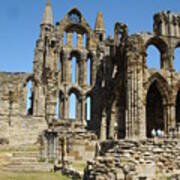 Ruins Of Whitby Abbey Poster