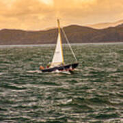 Sailing Outer Hebrides Poster