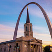 Saint Louis Icons - Downtown Saint Louis Missouri Poster