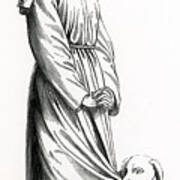 Saint Margaret Of Cortona Poster