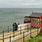 Saltburn Cliff Tramway - Top Station Poster