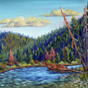 Salmon River - Stanley Poster