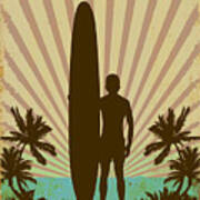 San Diego Surf Club Poster