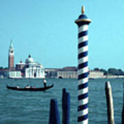 San Giorgio Maggiore Lagoon Poles Poster