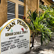 San Pedro Roman Catholic Church Poster