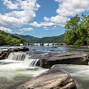 Sandstone Falls Poster